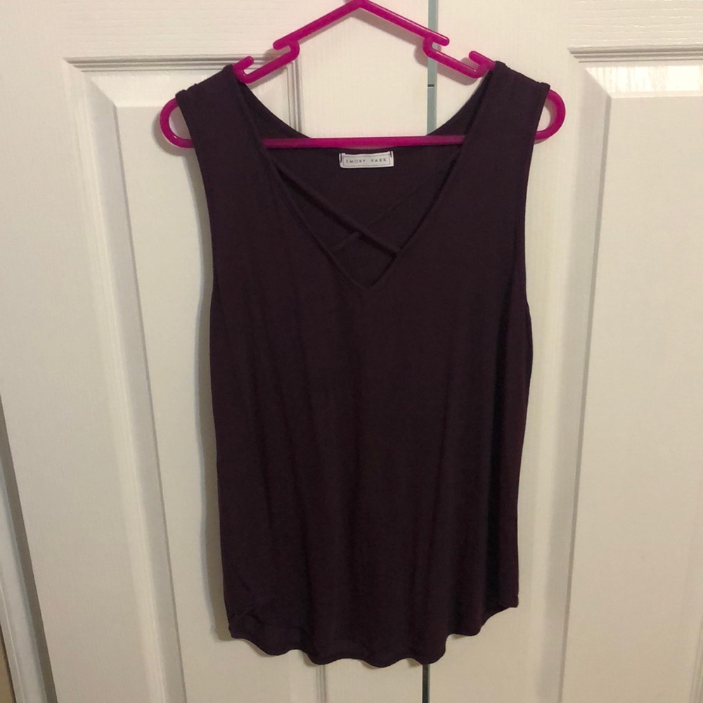 Sleeveless Flowy Top